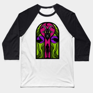 The Witch Stained Glass Baseball T-Shirt